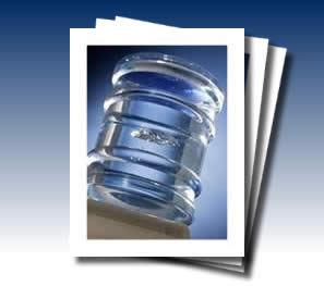 BPA FREE Recyclable water bottles